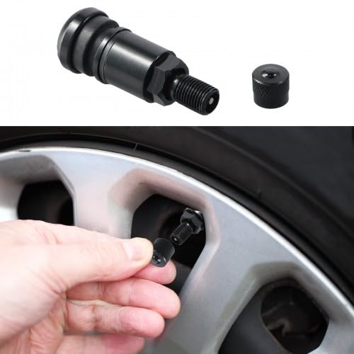 Valves De Pneu Métalliques – Lot De 16, Universelles 11,3 Mm, En Acier, Pour Voiture, Moto, Camion (argent)