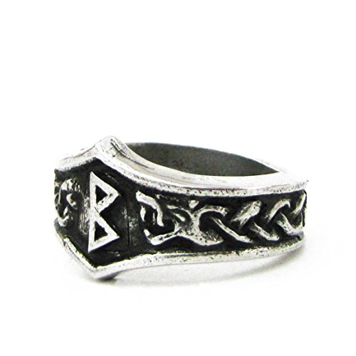 Anello Unisex in Peltro, Vichingo, Regolabile