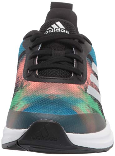 adidas Fortarun Running Shoe, Core Black/White, 5 US Unisex Little Kid2