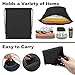 CALACH 2PCS Drawstring Bags Bulk, String Backpack for Men Women, Cinch Bag Draw String Back Bag for Gym, Sports, Travel, Swimming, Beach, Black