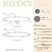 NECOCY Initial J Heart Silver Plated Anklets for Women Waterproof Non Tarnish Dainty Beach Silver Beaded Ankle Bracelets Beachy Summer Trendy Diamond Letter Chain Set Stack Rope Foot Jewelry