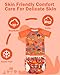 ALVABABY Baby Swimsuit,Infant Toddler Bathing Short Sleeve Swimwear,Baby Reusable Swim Diaper with Matching Top for Boy Girl SWCJ15