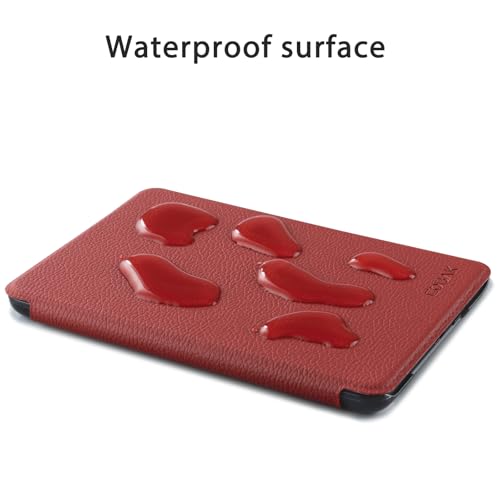 Image of CoBak Case for All New 6 Inch E-Reader 2024 and 2022 (11 Generation) - PU Leather Smart Cover, Auto Sleep and Wake, Premium Protective Case for Kindle, Boox, Kobo