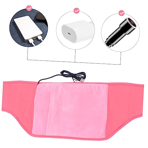 Faja lumbar térmica USB con soporte y alivio abdominal miniatura 5