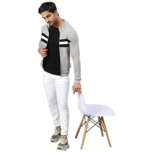 Image of HIGH Star Men's Fleece Colorblocked Hooded Sweatshirt