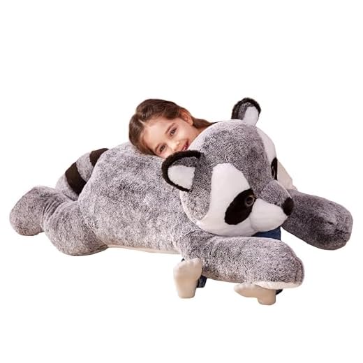 IKASA Giant Raccoon Plush Toy 78cm