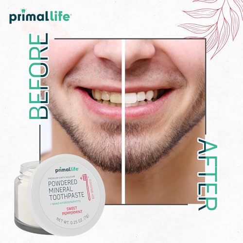 Image of Dirty Mouth Organic Toothpowder (0.25 Ounce (Pack of 1), Peppermint)