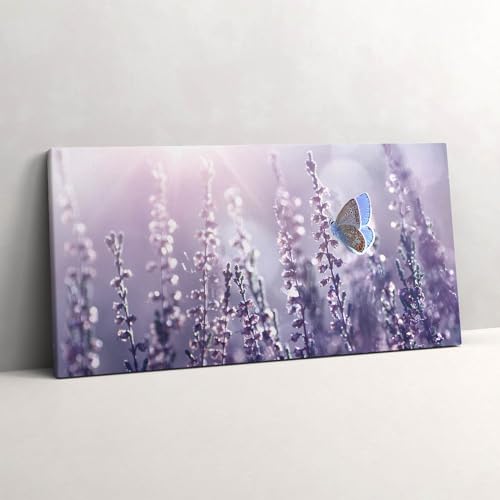 Peinture murale haut de gamme Wallfluent tableau d'art 120x60cm texture toile premium