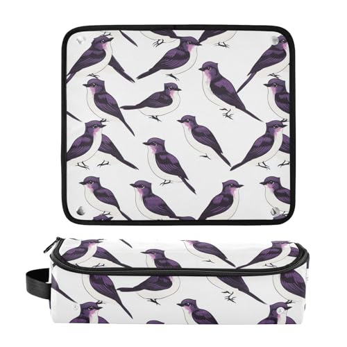 Bolsa de viaje resistente al calor para herramientas de cabello miniatura 3