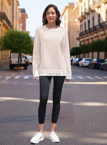 Disamer Womens Sweaters Fall Clothes Fashion 2025 Cowboy Chic Knit Cozy Sweater School Teacher Outfits Long Sleeve Pullover - Image 10