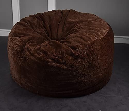 Housse de sac de haricots géant 8 pieds pour salon et grand lit de canapé paresse