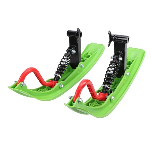 Kit de conversion de skis pour VTT en ABS et métal avec 2 planches de luge - 7
