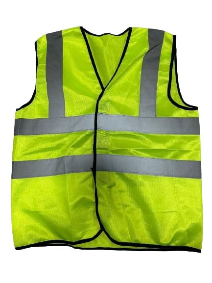 P1 TRADERS Reflective Safety Jackets for Industrial Workers, Safety Officers, Bike Riders, and Airport Ground Staff - High Visibility Gear for Cool Weather (90 Gsm - Pack of 20, Yellow) (B0D5BJRCCS) Amazon Price History, Amazon Price Tracker