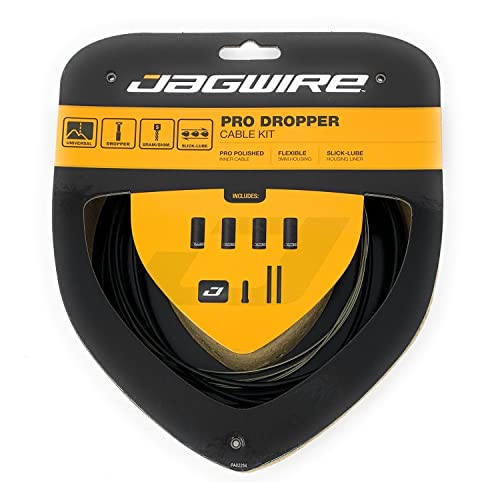 Kit Jagwire Mixte Pro Dropper 3mm Noir New22 de Câble et Gaine de Frein Vélo VTT