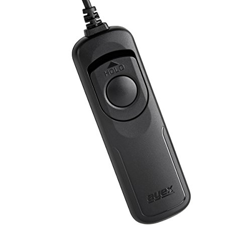 ayex Déclencheur à distance filaire AX-10 compatible avec Panasonic par exemple DC-GH5, DMC-FZ2500, DMC-FZ2000, DMC-G85, DMC-G7, DMC-GX, prise de vue en série basse et haute vitesse, longue