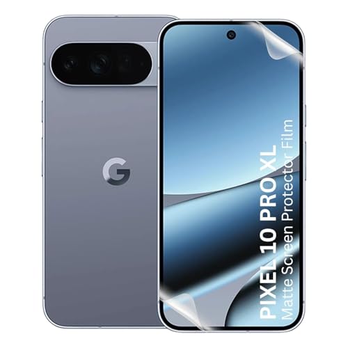 Image of BLACKSHEEP Matte Screen Protector for Google Pixel 10 Pro XL 5G Membrane Case Friendly Full Edge to Edge Screen Coverage & Installation Kit- (Pack of 1)