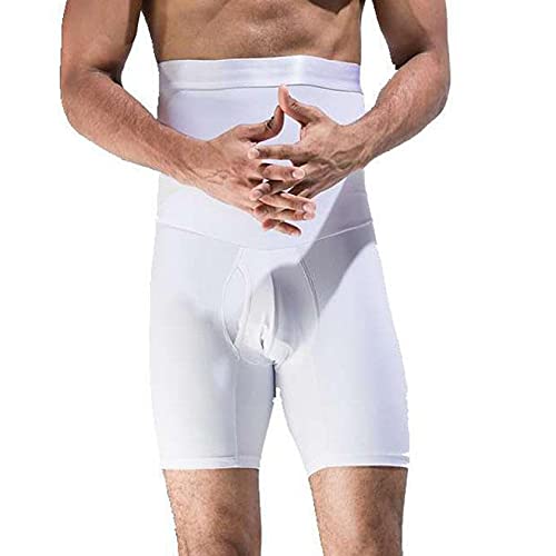 Calzoncillos tipo bóxer elásticos para hombre con entrenador de cintura y muslo más delgado 2