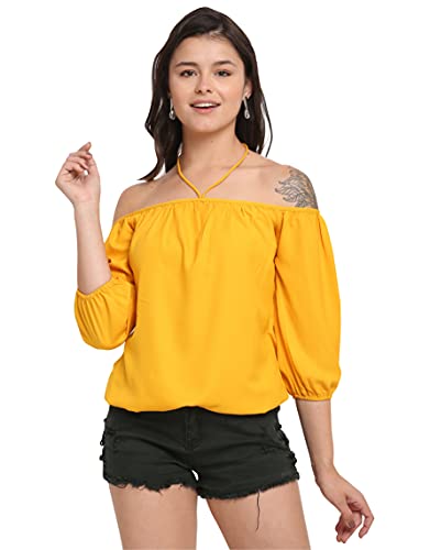 Image of Rajnandini Women's Polyester Regular Fit Top