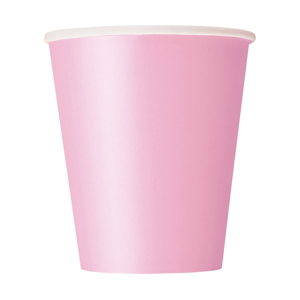 Lovely Pink Cups 9oz – Pack of 14. Perfect paper cups for bridal showers, baby showers, girls’ birthdays, weddings, and serving hot or cold drinks.