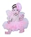 Baby Tutu Set with Fairy Wings and Headband in Pink (IM (6-12 months))