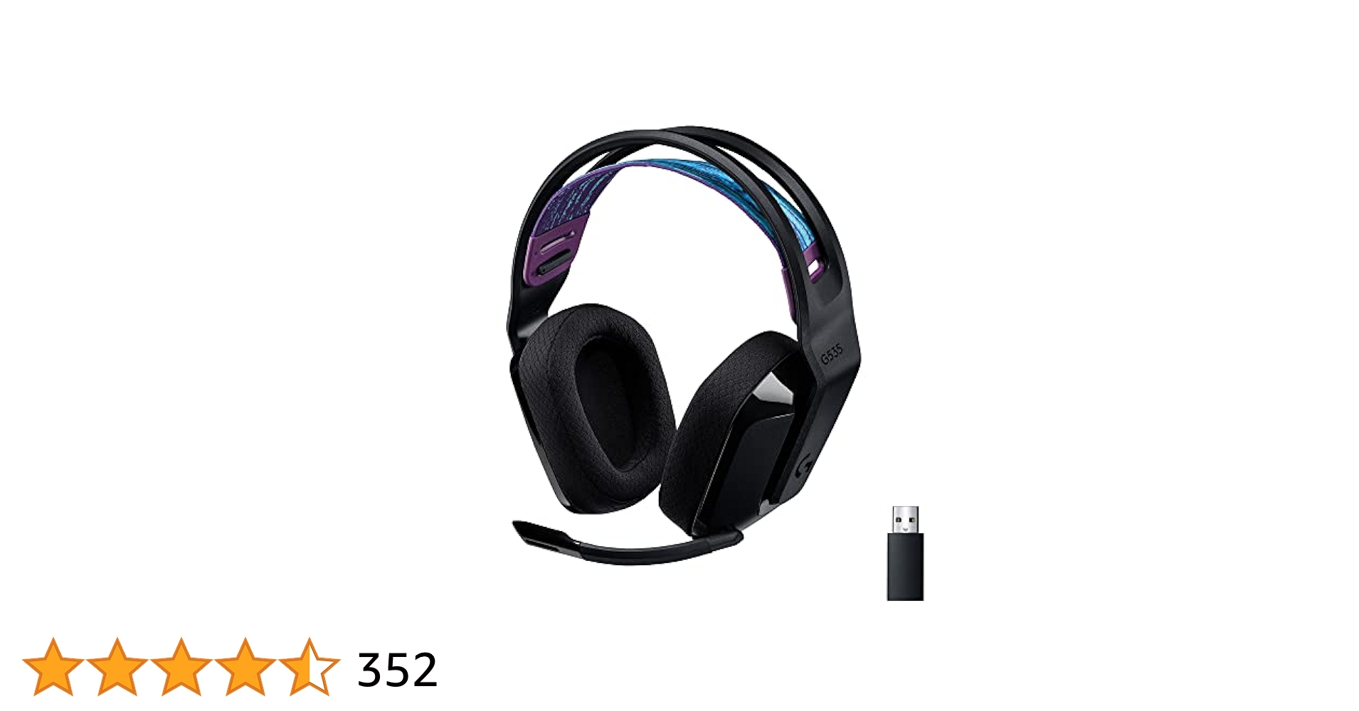 Logitech G535 ワイヤレスヘッドセット Amazon.com: Logitech G535 LIGHTSPEED Wireless Gaming Headset