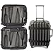 VinGardeValise - Up to 8 Bottles & All Purpose Wine Travel Suitcase (Black)