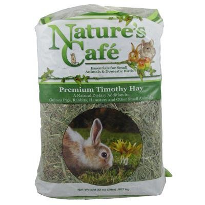 Nature's Cafe Timothy Hay Bale 2 Pound Small Pet