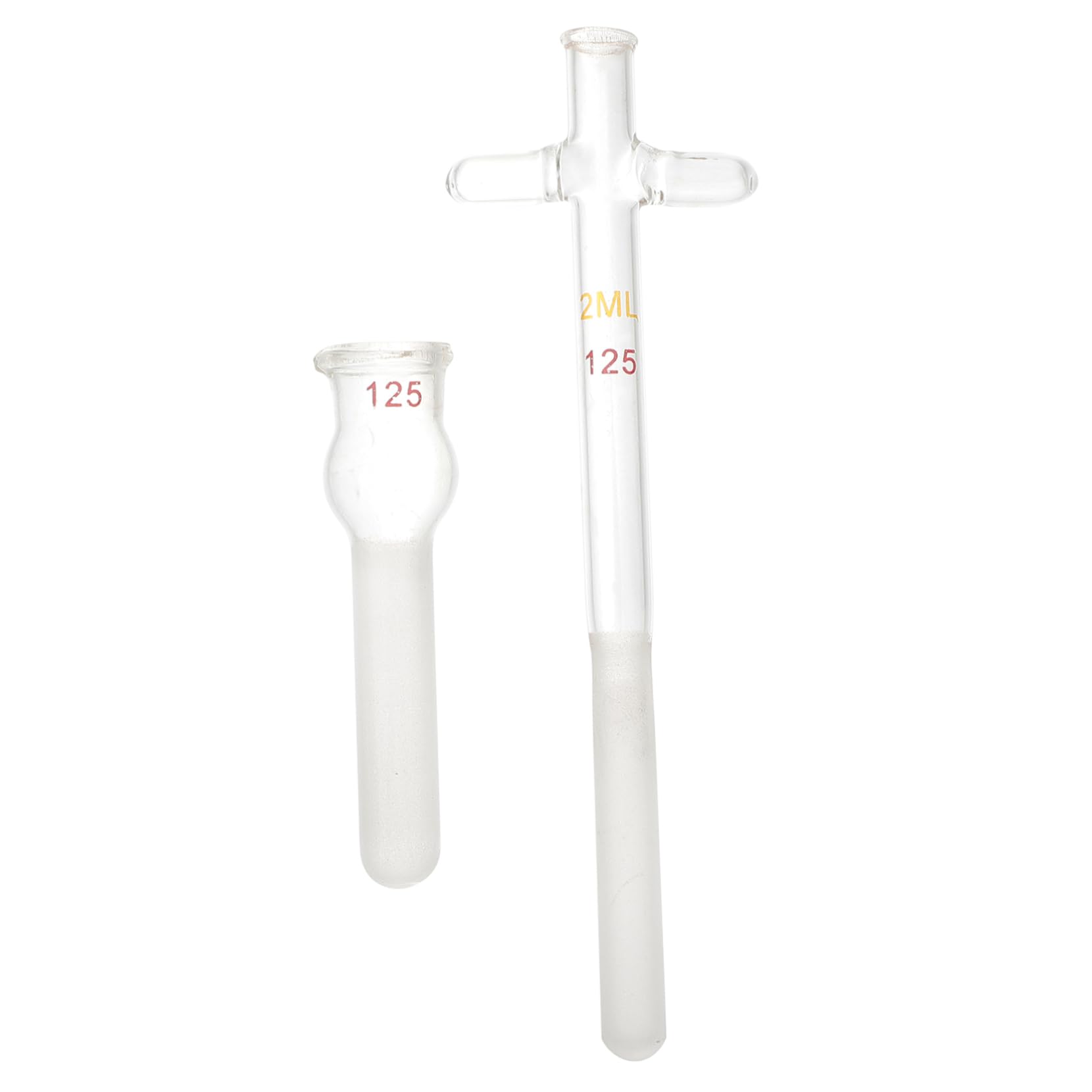 OUNONA 2ml Glass Cell Tissue Grinder Accessory Easy to Use Pestle Glass Tube Scientific Experiment Tool