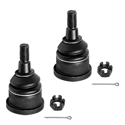 Image of Detroit Axle - Front End 8pc Suspension Kit for 2005 2006 2007 Jeep Liberty 2 Upper Control Arms w /Ball Joints 2 Lower Ball Joints Replacement 2 Sway Bar Links 2 Outer Tie Rods