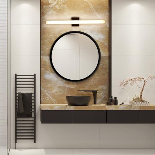 Image of Maxim Lighting Rail 24 inch Bath Vanity Light | Polished Chrome Aluminum Finish | Transitional Indoor Light Fixture | Ideal for Bathrooms & Powder Rooms | Dimmable Damp Rated | 52102PC