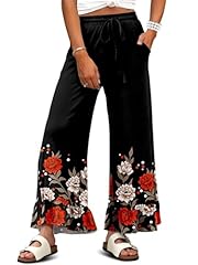 B Black Red Floral