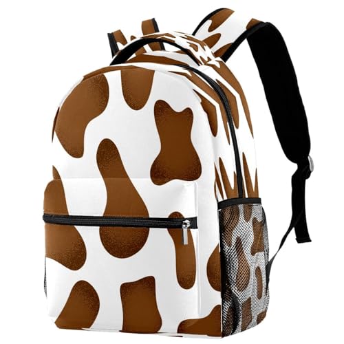 Sac à dos d'école multicolore pour garçons et adolescentes de style décontracté