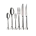304 set di posate in acciaio inox 24 set di coltello for chiavetta e cucchiaio for forchetta argentino con coltello da bistecca e forchetta