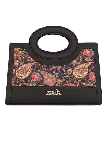 ZOUK Zoe Sling Bag | Stylish Women’s Crossbody Bags | Purse | Detachable Strap | Water-Resistant | Trendy Girls Side Bag | Compact & Chic | Nicobar Coral