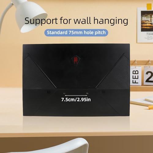 Image of Portable Monitor 16inch 2K QHD USB-C HDMI Computer Display IPS HDR Dual Speakers for Laptop PC Mac Phone PS4 /5 Xbox Switch