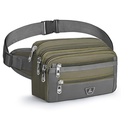 Xoolkly Marsupio Uomo Donna Marsupio Sportivo con la Tracolla Regolabile Marsupio Running Donna con...