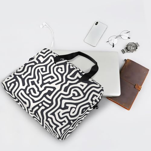 Bolsa portátil para laptop con correa y asa 15.6 pulg miniatura 6