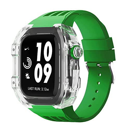 Coque Apple Watch 45 mm transparente antichoc pour éviter les rayures sur votre iWatch 8