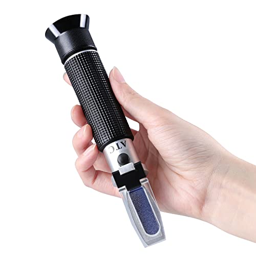 XRCLIF Réfractomètre de salinité pour Eau de mer, Piscine, réservoir, Test, pêche Marine,...