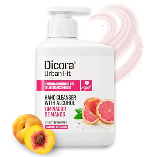 Dicora UrbanFit Gel Limpiador de Manos Cítricos & Melocotón 500 ml
