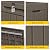 EAST OAK Outdoor Storage Box, 60 Gallon Deck Box Indoor and Outdoor Use, Waterproof Resin Storage Bin for Patio Cushions, Gardening Tools, Lockable, UV Resistant, Brown