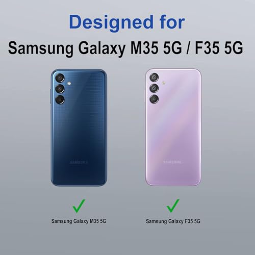 Zapcase Back Case Cover for Samsung Galaxy M35 5G | Compatible for Samsung Galaxy M35 5G Back Case Cover | Case Cover with Camera Protection | (TPU + PC | Translucent Black) - Image 4