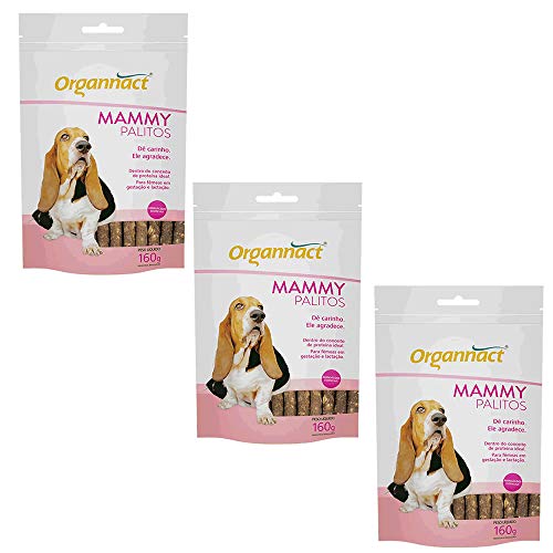 Combo 3UN Organnact Mammy Palitos 160G
