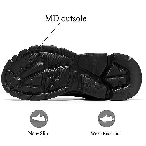 Image of Socviis Mens Slip On Running Shoes Athletic Walking Trainers Lightweight Breathable Mesh Tennis Sneakers