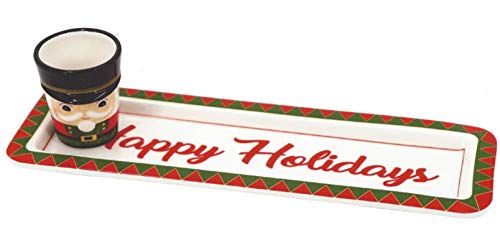 Nutcracker Tray with Toothpick Holder