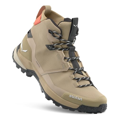 Image of Salewa Men's Puez Winter Mid Powertex Waterproof Insulated Trail Boots for Hiking & Trekking