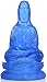 Ornement de cuivre de bureau, statue de Guanyin Déesse de la figurine Mercy, Kwan Yin Statues for la maison, Kuan Yin Statue Sculpture Living Room Decoration, Meilleurs cadeaux chinois Feng Shui, bleu
