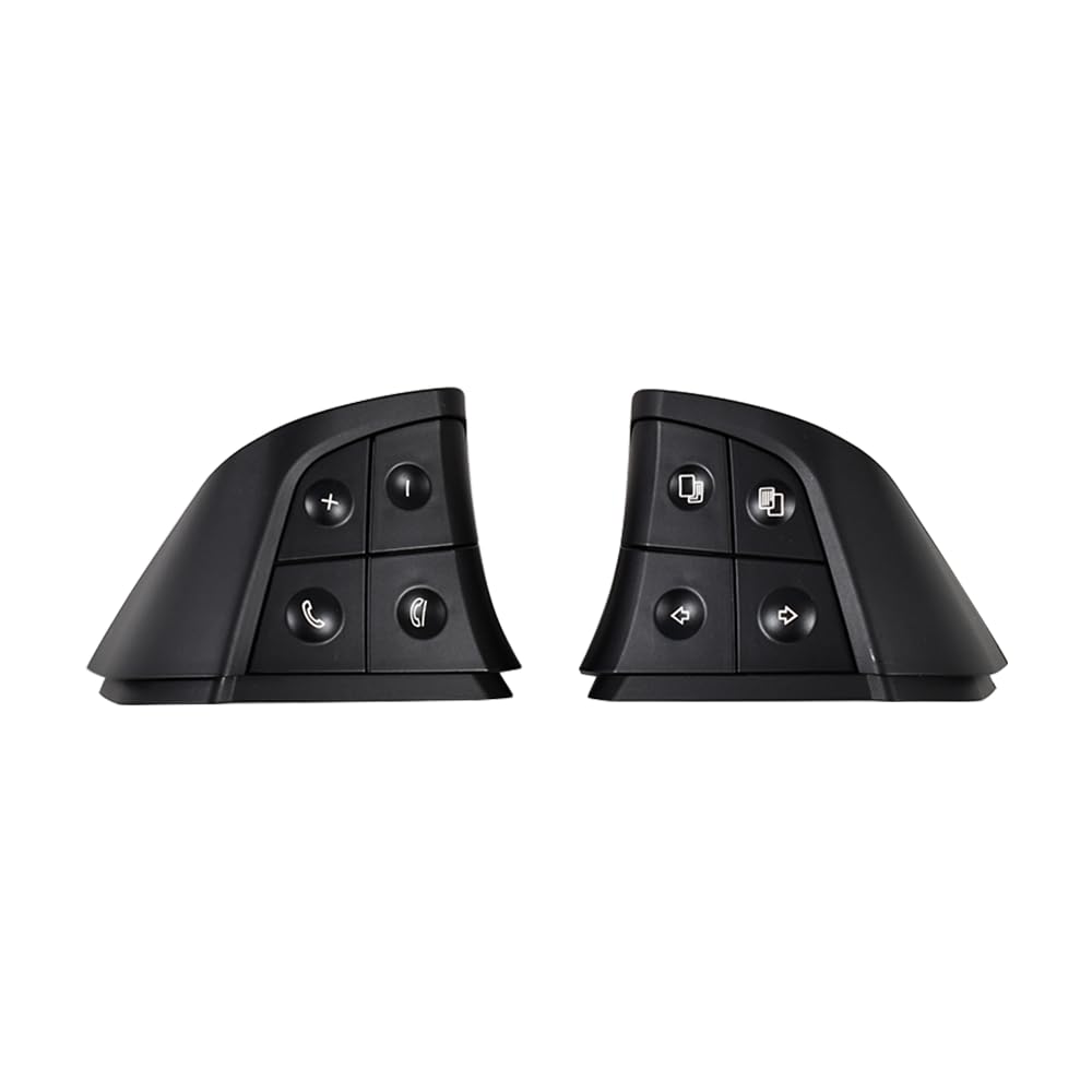 Pulsante multifunzionale dell'interruttore del volante Pulsanti del volante Compatibile con Mercedes Benz W164 W251 ML GL300/350/450 dal 2006 al 2009 16482080109116