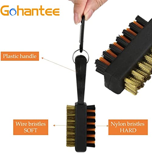 Gohantee Golf Club Brush Groove Cleaner Tools Dual Sided - Image 2