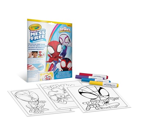 CRAYOLA Coloring Set Color Wonder Marvel Spidey